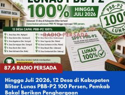 Hingga Juli 2026, 12 Desa di Kabupaten Blitar Lunas PBB-P2 100 Persen, Pemkab Bakal Berikan Penghargaan
