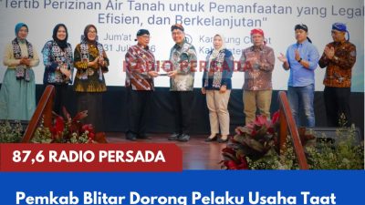 Pemkab Blitar Dorong Pelaku Usaha Taat Perizinan SIPA demi Menjaga Ketersediaan Air Tanah bagi Generasi Mendatang