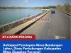 Antisipasi Penutupan Akses Bendungan Lahor, Dinas Perhubungan Kabupaten Blitar Siagakan Personel