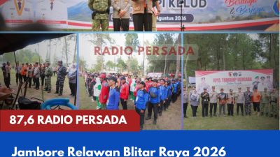 Jambore Relawan Blitar Raya Satukan Kekuatan, Siaga Hadapi Ancaman Bencana