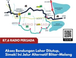Akses Bendungan Lahor Ditutup, Ini Jalur Alternatif Blitar–Malang