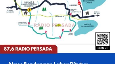 Akses Bendungan Lahor Ditutup, Ini Jalur Alternatif Blitar–Malang