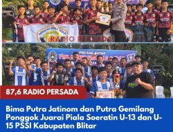 Bima Putra Jatinom dan Putra Gemilang Ponggok Juarai Piala Soeratin U-13 dan U-15 PSSI Kabupaten Blitar