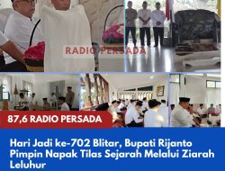 Hari Jadi ke-702 Kabupaten Blitar, Bupati Rijanto Pimpin Napak Tilas Sejarah Melalui Ziarah Leluhur