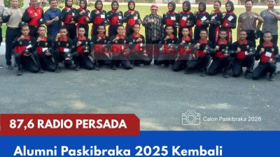 Alumni Paskibraka 2025 Kembali Bertugas, Perkuat Pasukan 45 HUT RI Kabupaten Blitar