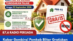 Kabar Gembira! Pemkab Blitar Gratiskan PBB Veteran dan Hapus Denda Tunggakan Pajak hingga 30 September 2026