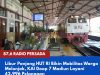 Libur Panjang HUT RI Bikin Mobilitas Warga Melonjak, KAI Daop 7 Madiun Layani 42.996 Pelanggan