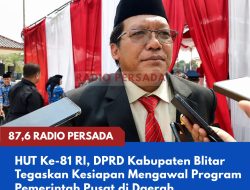 HUT Ke-81 RI, DPRD Kabupaten Blitar Tegaskan Kesiapan Mengawal Program Pemerintah Pusat di Daerah