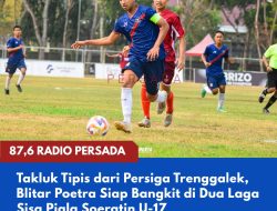 Takluk Tipis dari Persiga Trenggalek, Blitar Poetra Siap Bangkit di Dua Laga Sisa Piala Soeratin U-17