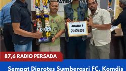 Sempat Diprotes Sumberasri FC, Komdis PSSI Kabupaten Blitar Tetapkan BLU FC Menang 2-1