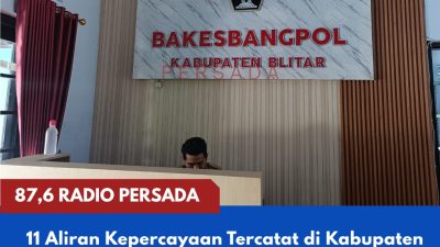 11 Aliran Kepercayaan Tercatat di Kabupaten Blitar, Gandusari dan Sanankulon Disebut Punya Anggota Cukup Banyak