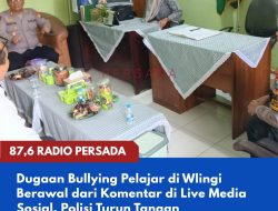 Dugaan Bullying Pelajar di Wlingi Berawal dari Komentar di Live Media Sosial, Polisi Turun Tangan