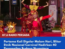 Pertama Kali Digelar Malam Hari, Blitar Etnik Nasional Carnival Hadirkan 40 Penampilan Budaya Nusantara