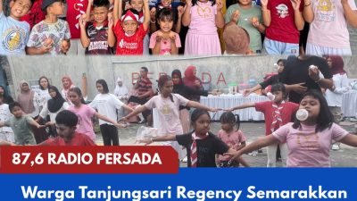 Warga Tanjungsari Regency Semarakkan HUT RI ke-81 dengan Berbagai Lomba dan Ajakan Gemar Makan Telur