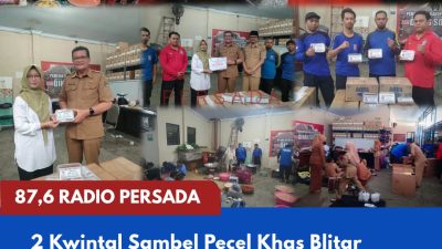 2 Kwintal Sambel Pecel Khas Blitar Diproduksi Relawan, Siap Dikirim untuk Penyintas Gempa NTT
