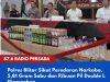 Polres Blitar Sikat Peredaran Narkoba, 5,81 Gram Sabu dan Ribuan Pil Double L Diamankan