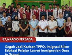 Cegah Jadi Korban TPPO, Imigrasi Blitar Edukasi Pelajar Lewat Immigration Goes to School
