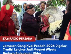 Jamasan Gong Kyai Pradah 2026 Digelar, Tradisi Leluhur Jadi Magnet Wisata Budaya Kabupaten Blitar