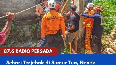 Sehari Terjebak di Sumur Tua, Nenek Pencari Rosok Warga Kampung Baru Wlingi Berhasil Diselamatkan