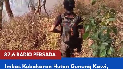 Imbas Kebakaran Hutan Gunung Kawi, Jalur Pendakian via Sirah Kencong Blitar Ditutup 2 x 24 Jam