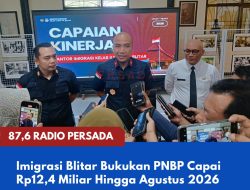 Imigrasi Blitar Bukukan PNBP Rp12,4 Miliar hingga Agustus 2026