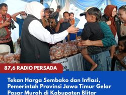 Tekan Harga Sembako dan Inflasi, Pemerintah Provinsi Jawa Timur Gelar Pasar Murah di Kabupaten Blitar