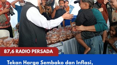 Tekan Harga Sembako dan Inflasi, Pemerintah Provinsi Jawa Timur Gelar Pasar Murah di Kabupaten Blitar