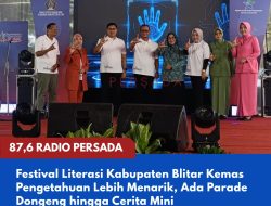 Festival Literasi Kabupaten Blitar Kemas Pengetahuan Lebih Menarik, Ada Parade Dongeng hingga Cerita Mini