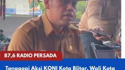 Tanggapi Aksi KONI Kota Blitar, Wali Kota Blitar Beberkan Mengapa Dana Hibah Rp2,8 Miliar Belum Cair