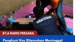 Penghuni Kos Ditemukan Meninggal Dunia di Tawangsari Garum, Polisi Turun Lakukan Pemeriksaan