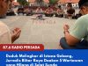 Duduk Melingkar di Istana Gebang, Jurnalis Blitar Raya Doakan 5 Wartawan yang Hilang di Selat Sunda