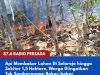 Api Membakar Lahan Di Selorejo hingga Sekitar 1,5 Hektare, Warga Diingatkan Tak Sembarangan Bakar-bakar