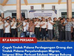 Cegah Tindak Pidana Perdagangan Orang dan Tindak Pidana Penyelundupan Migran, Imigrasi Blitar Perkuat Edukasi Warga Bakung