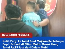Dalih Pergi ke Toilet Saat Majikan Berbelanja, Sopir Pribadi di Blitar Malah Gasak Uang Tunai Rp25 Juta dari Dalam Mobil
