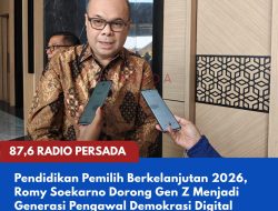 Pendidikan Pemilih Berkelanjutan 2026, Romy Soekarno Dorong Gen Z Menjadi Generasi Pengawal Demokrasi Digital