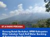 Gunung Butak Berkabut, BPBD Kabupaten Blitar Lakukan Tujuh Kali Water Bombing di Kawasan Puncak Langit