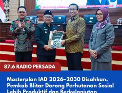 Masterplan IAD 2026–2030 Disahkan, Pemkab Blitar Dorong Perhutanan Sosial Lebih Produktif dan Berkelanjutan