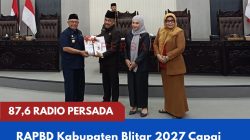 RAPBD Kabupaten Blitar 2027 Capai Rp2,39 Triliun, Pertanian hingga Infrastruktur Jadi Prioritas