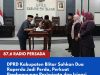 DPRD Kabupaten Blitar Sahkan Dua Raperda Jadi Perda, Perkuat Pembangunan Pariwisata dan Irigasi