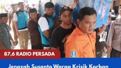 Jenazah Susanto Warga Krisik Korban KMP Virgo Transport 8 Dimakamkan di Kampung Halaman