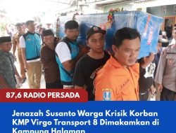 Jenazah Susanto Warga Krisik Korban KMP Virgo Transport 8 Dimakamkan di Kampung Halaman