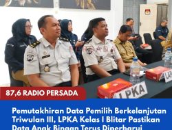Pemutakhiran Data Pemilih Berkelanjutan Triwulan III, LPKA Kelas I Blitar Pastikan Data Anak Binaan Terus Diperbarui