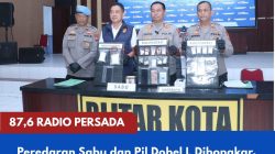 Peredaran Sabu dan Pil Dobel L Dibongkar, Polres Blitar Kota Amankan Lima Pelaku Selama September