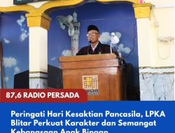 Peringati Hari Kesaktian Pancasila, LPKA Blitar Perkuat Karakter dan Semangat Kebangsaan Anak Binaan