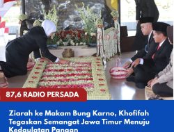 Ziarah ke Makam Bung Karno, Khofifah Tegaskan Semangat Jawa Timur Menuju Kedaulatan Pangan