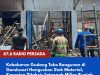 Kebakaran Gudang Toko Bangunan di Gandusari Hanguskan Stok Material, Kerugian Ditaksir Setengah Miliar Rupiah