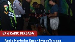 Razia Narkoba Sasar Empat Tempat Hiburan Malam di Blitar, Satu Pengunjung Positif Tes Urine