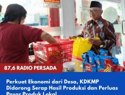Perkuat Ekonomi dari Desa, KDKMP Didorong Serap Hasil Produksi dan Perluas Pasar Produk Lokal