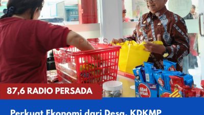 Perkuat Ekonomi dari Desa, KDKMP Didorong Serap Hasil Produksi dan Perluas Pasar Produk Lokal