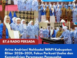 Arina Andriani Nahkodai IWAPI Kabupaten Blitar 2026–2031, Fokus Perkuat Usaha dan Kemandirian Perempuan Pengusaha